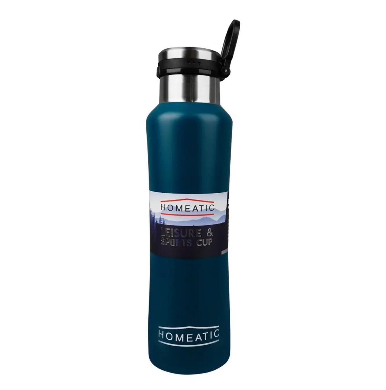 Homeatic Steel Water Bottle, 550m - osbshop.pk