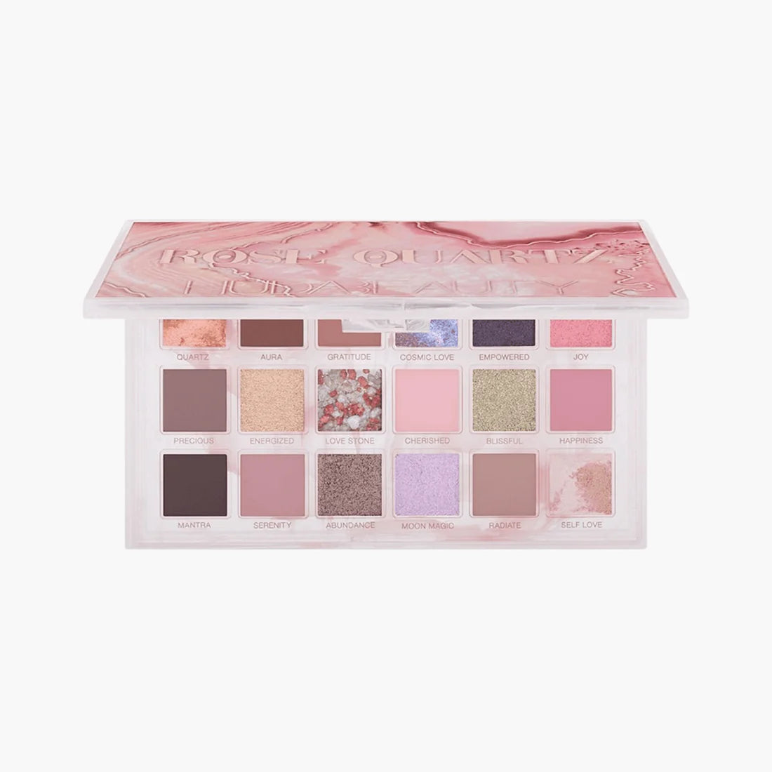 Huda Beauty Rose Quartz Eyeshadow Palette 1 Piece osbshop.pk