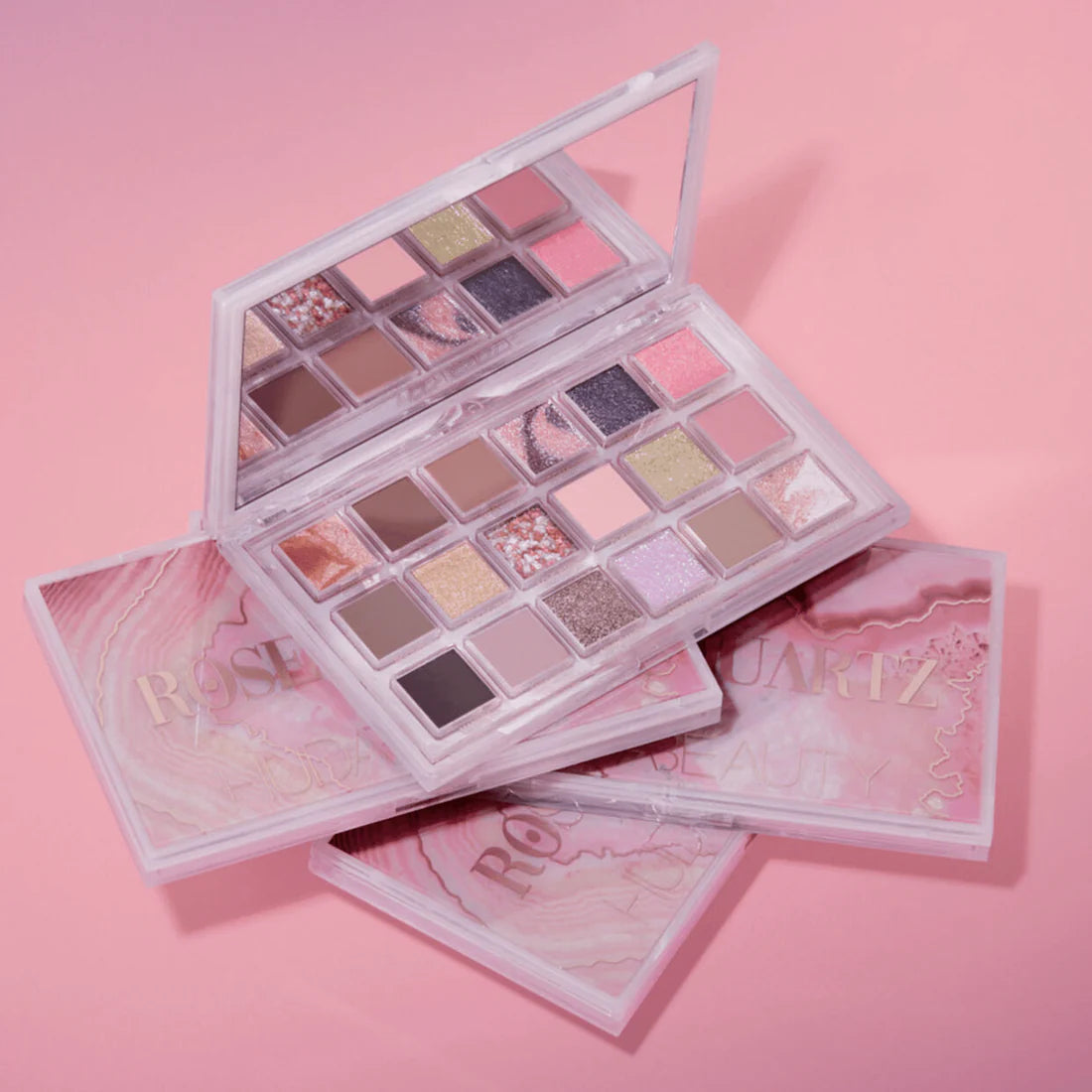Huda Beauty Rose Quartz Eyeshadow Palette 1 Piece osbshop.pk