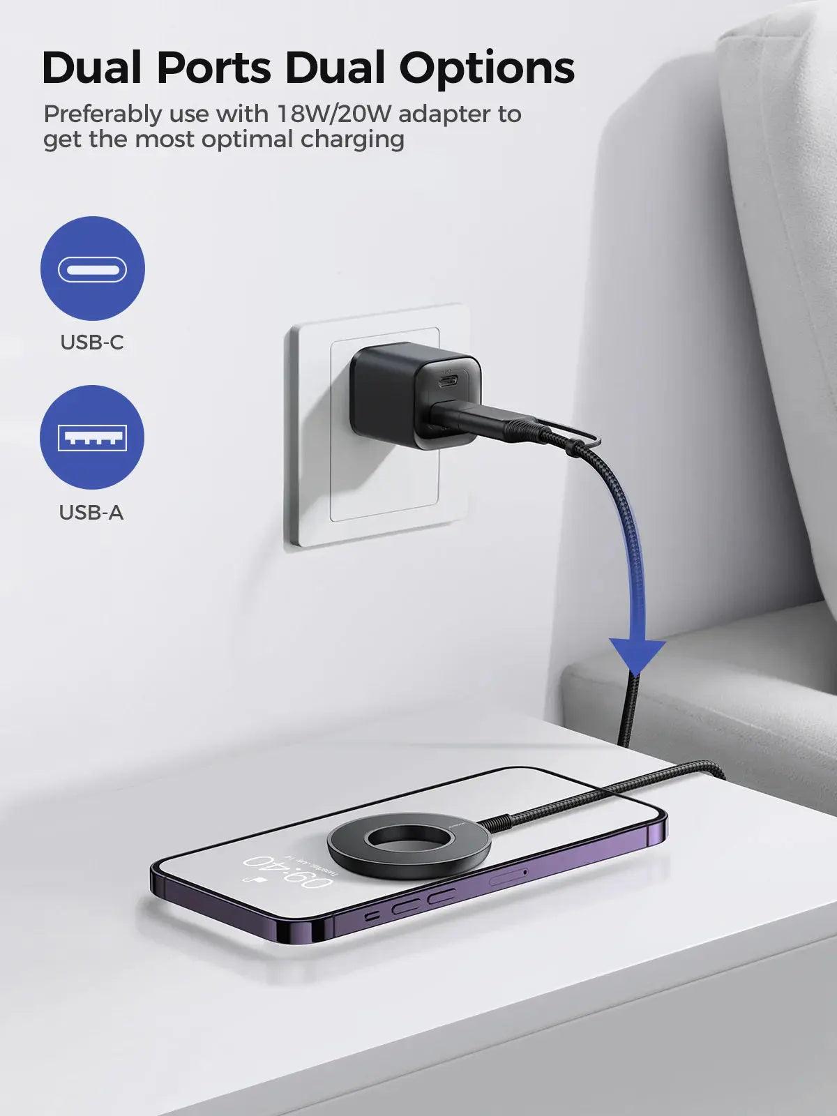 Joyroom 15W Magnetic Wireless Charger - osbshop.pk