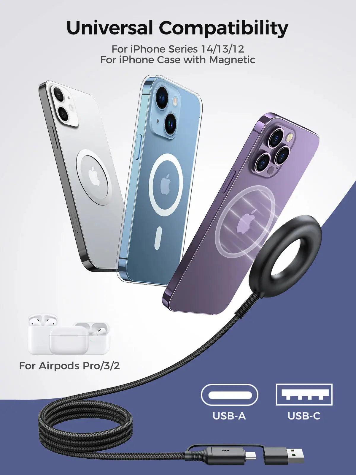 Joyroom 15W Magnetic Wireless Charger - osbshop.pk