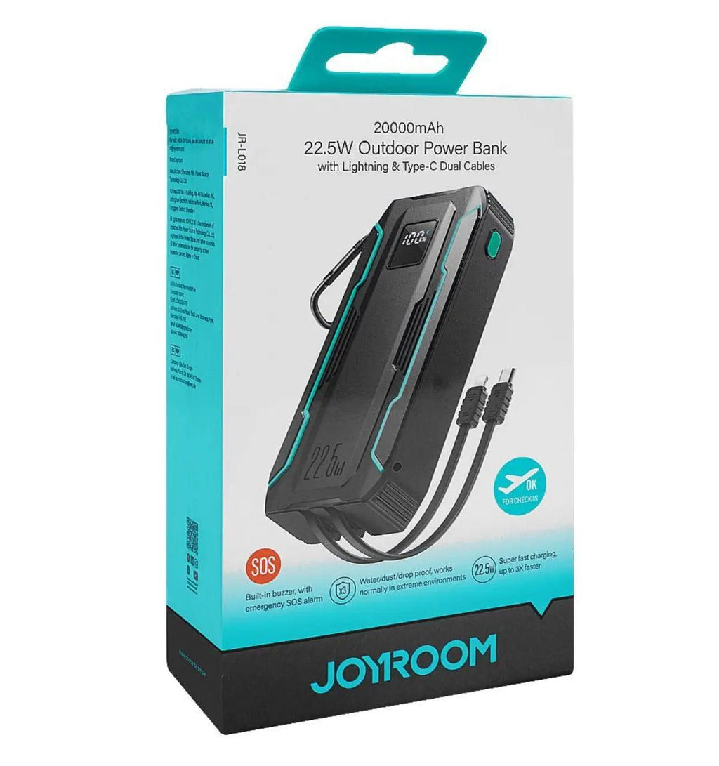 Joyroom 20000mAh 22.5W Power Bank - osbshop.pk