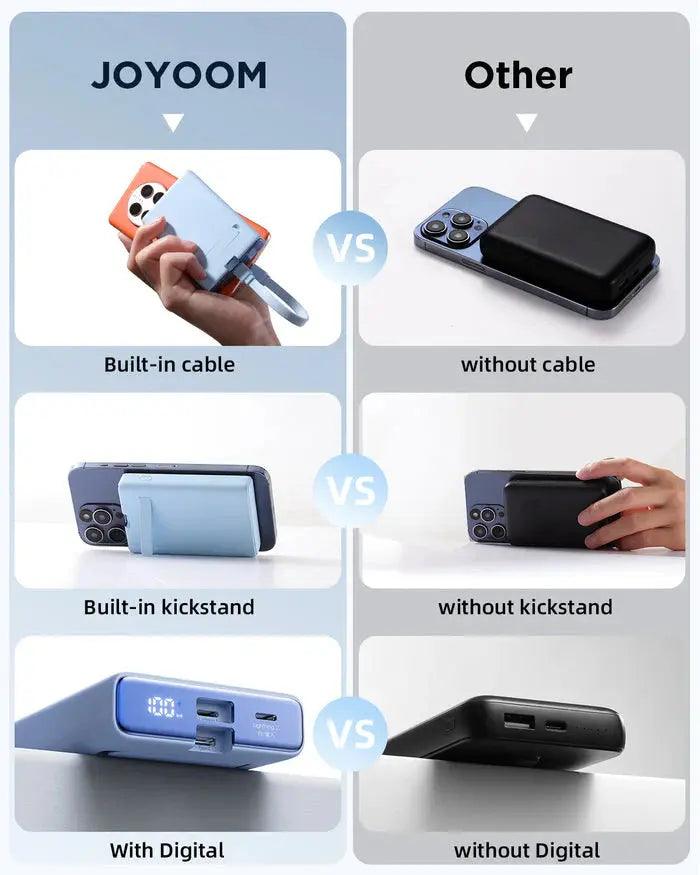 Joyroom 20W Magnetic Wireless Power Bank 10,000Mah - osbshop.pk
