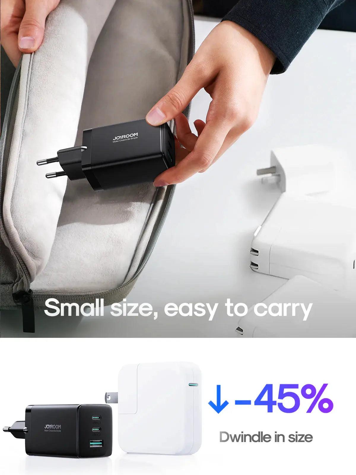 Joyroom 65W Gan Ultra Fast Charger Kit - osbshop.pk