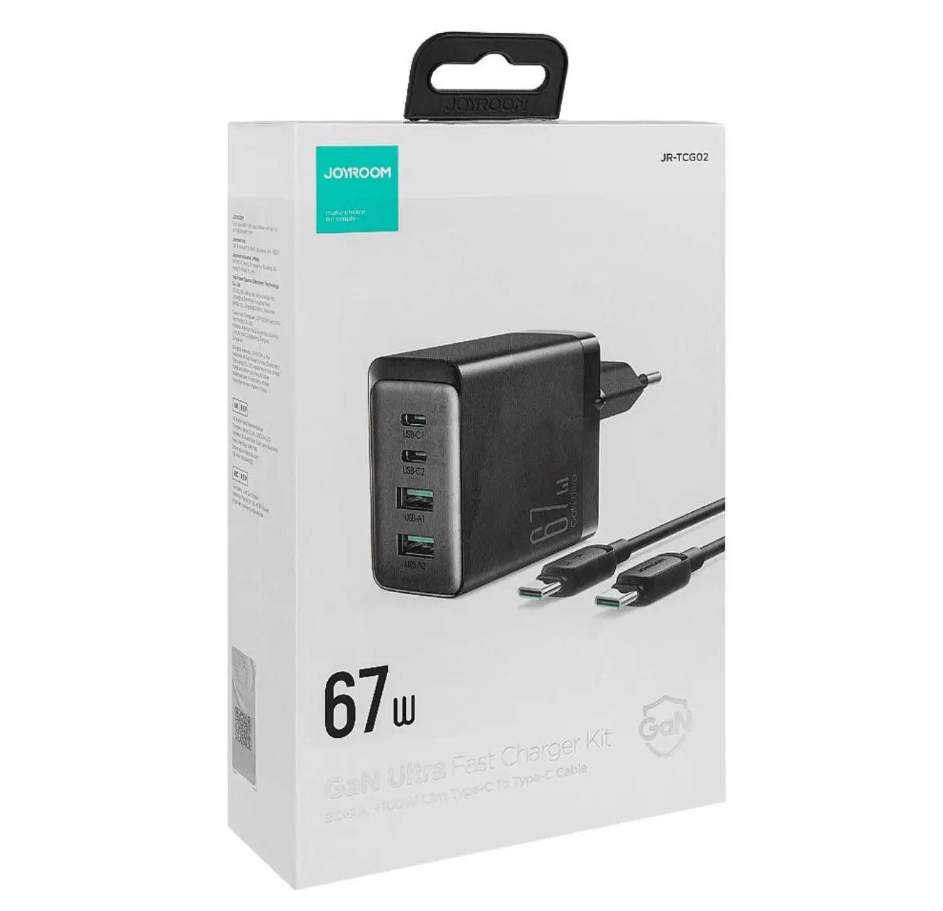 Joyroom 67W Gan Ultra Fast Charger Kit - osbshop.pk