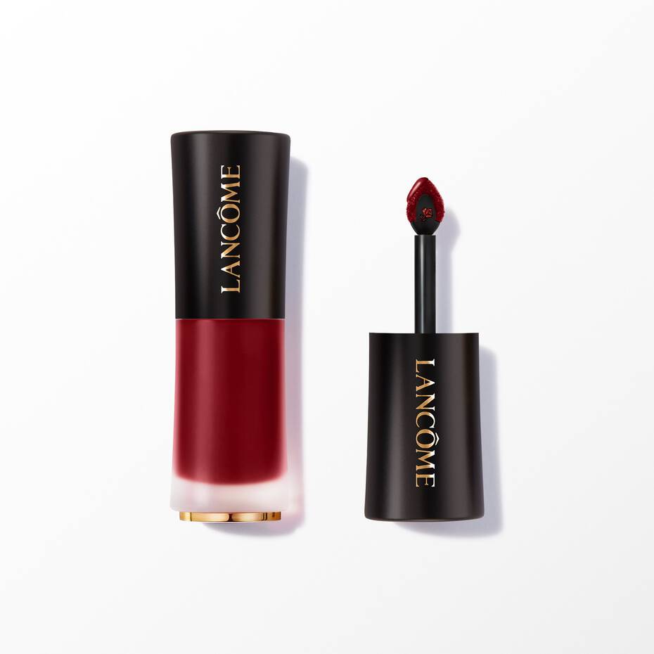 Lancome L'Absolu Rouge Drama Ink Semi-Matte Liquid Lipstick, 481 Nuit Pourpre osbshop.pk