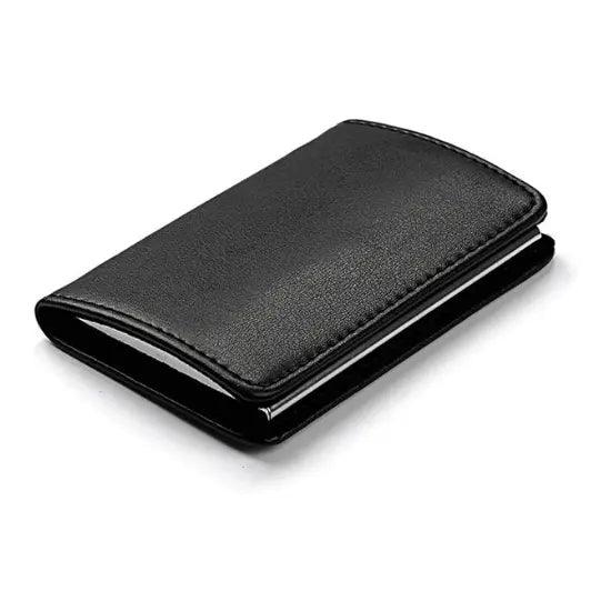 Leather Card Holder Steel Inside - osbshop.pk