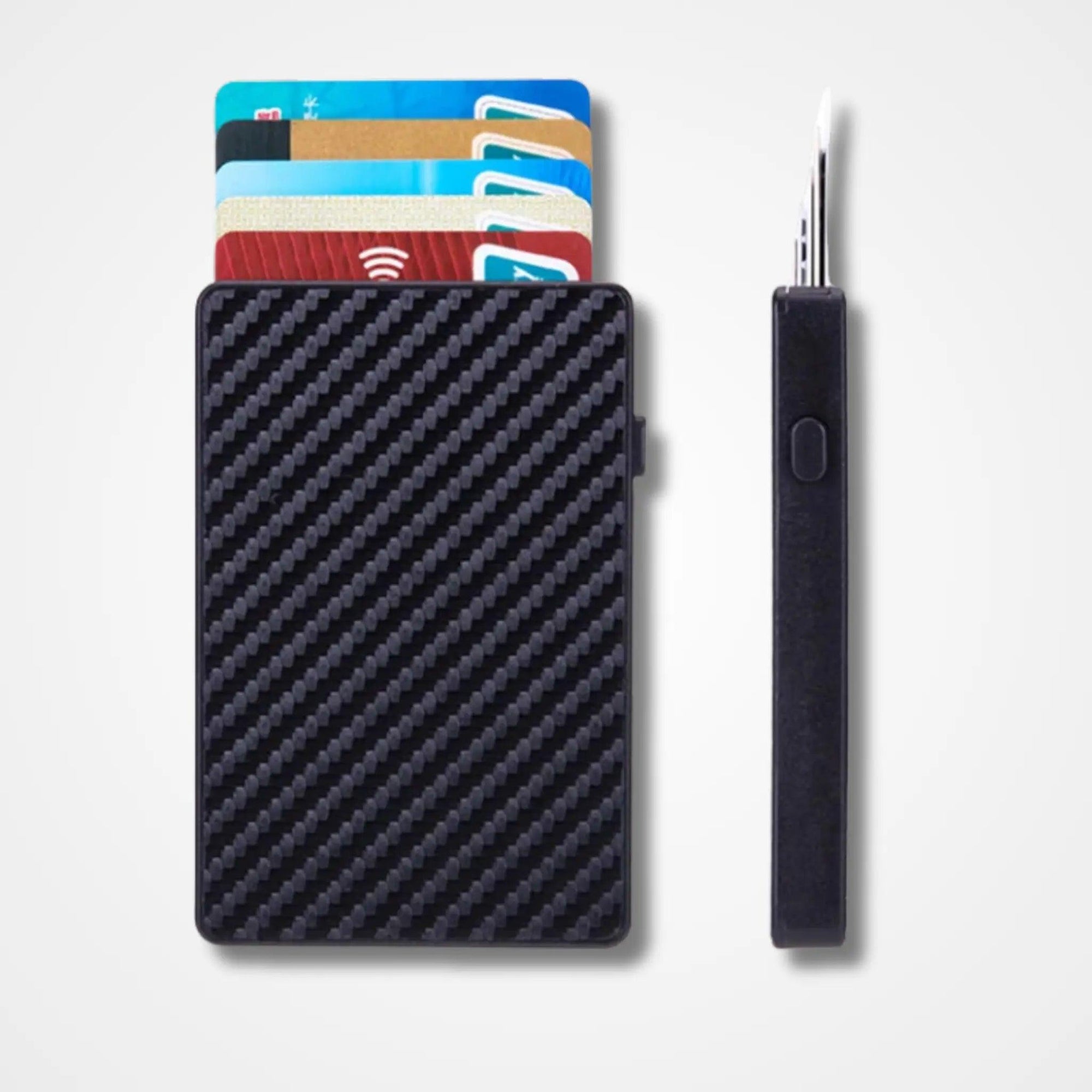 Plastic Carbon Fiber Shade Card Holder - osbshop.pk