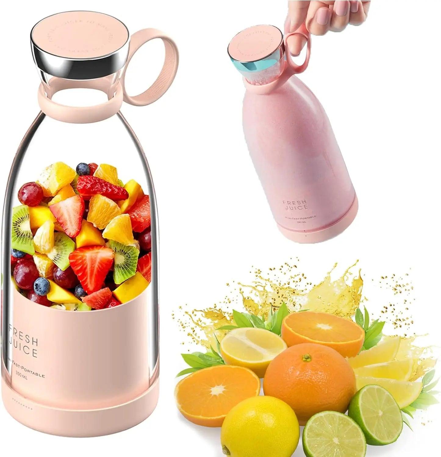 Portable And USB Rechargeable Mini Juicer - osbshop.pk