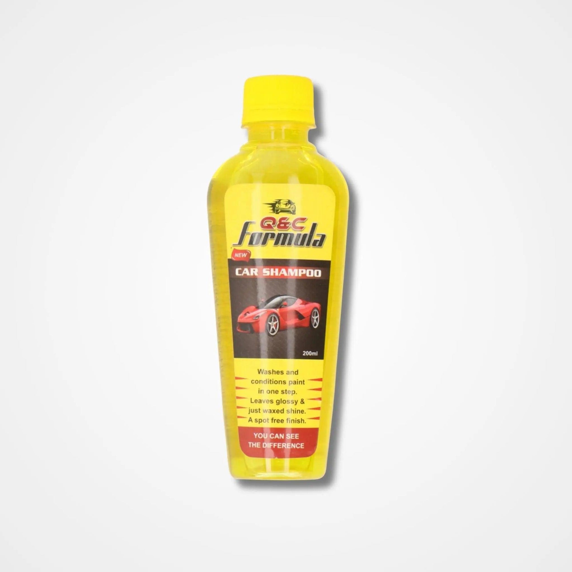 Q & C Formula Car Shampoo 200ml - osbshop.pk