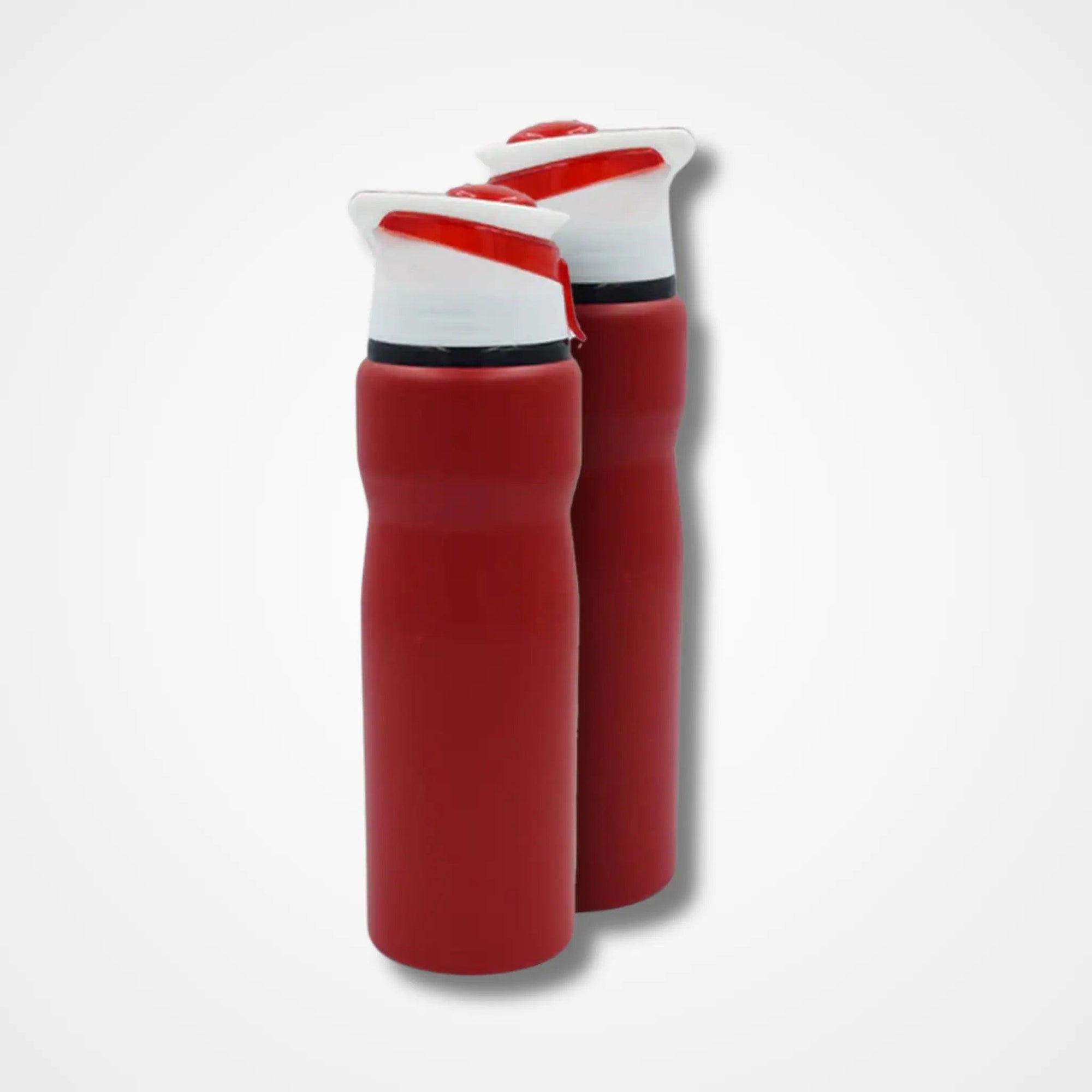 Red Aluminium Sports Bottle - osbshop.pk