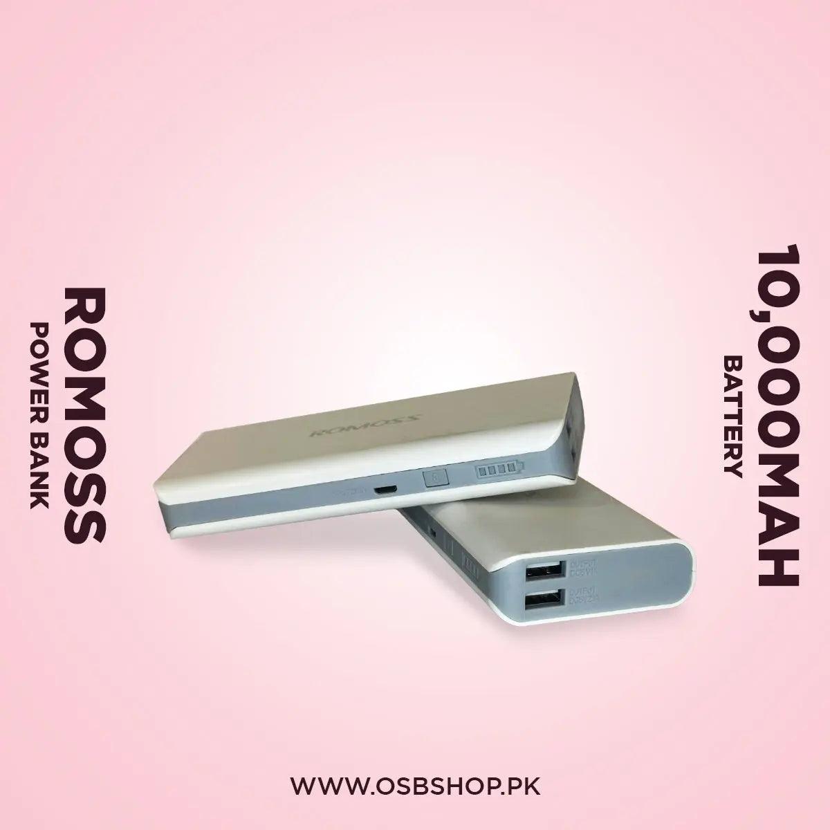 Romoss Power Bank 10,000mah - osbshop.pk