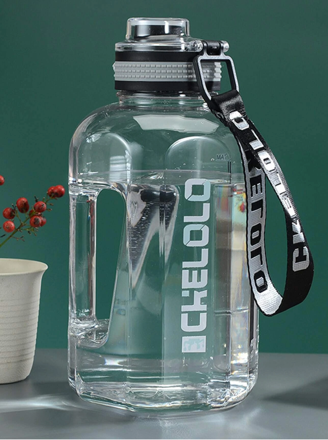 Clear Plastic 2.2 Litre Water Can osbshop.pk