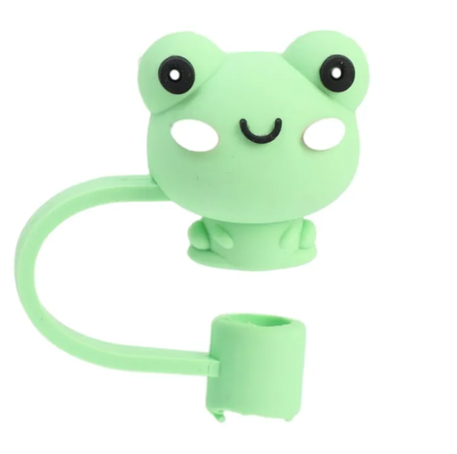 Creative Silicone Straw Cover osbshop.pk