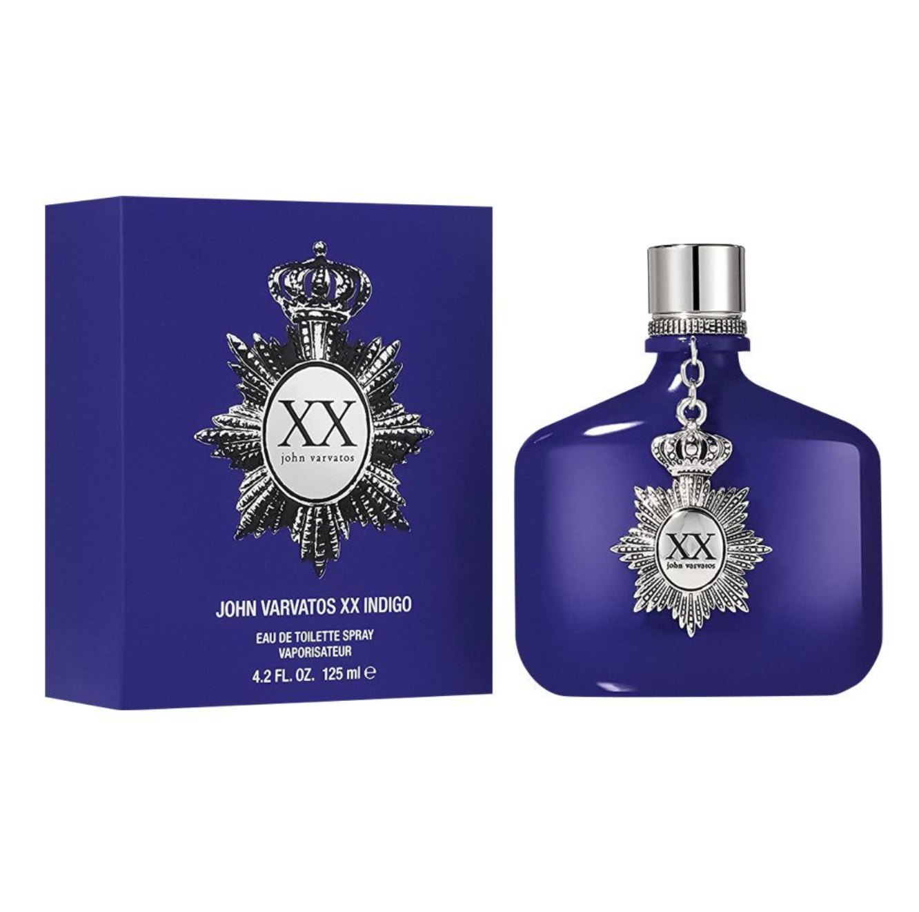 John Varvatos XX Indigo Eau De Toilette Spray Vaporisateur, Fragrance For Men, 125ml osbshop.pk