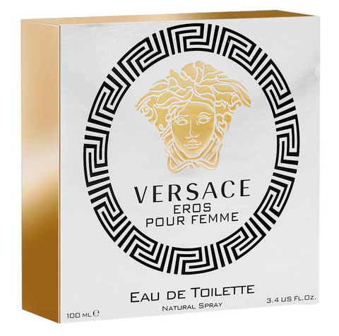 Versace Eros, Eau De Toilette, For Women, 100ml osbshop.pk
