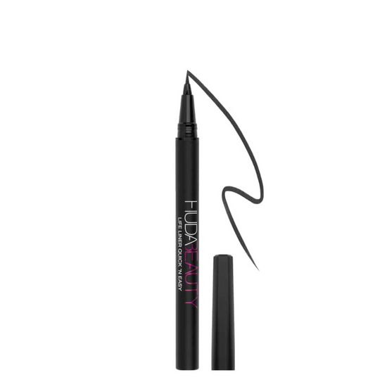 Huda Beauty Life Liner Quick 'N Easy Precision Liquid Eyeliner (VERY VANTA)