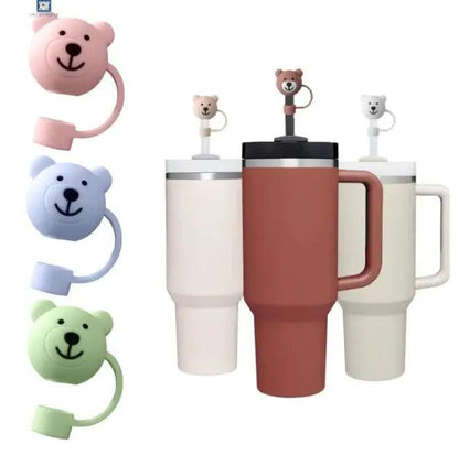 Silicone Drink Tumbler Straw Cover