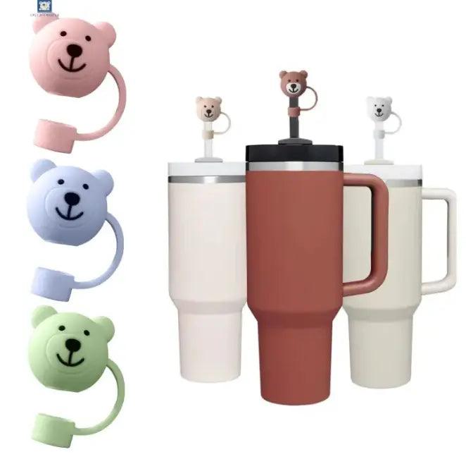 Silicone Drink Tumbler Straw Cover - osbshop.pk