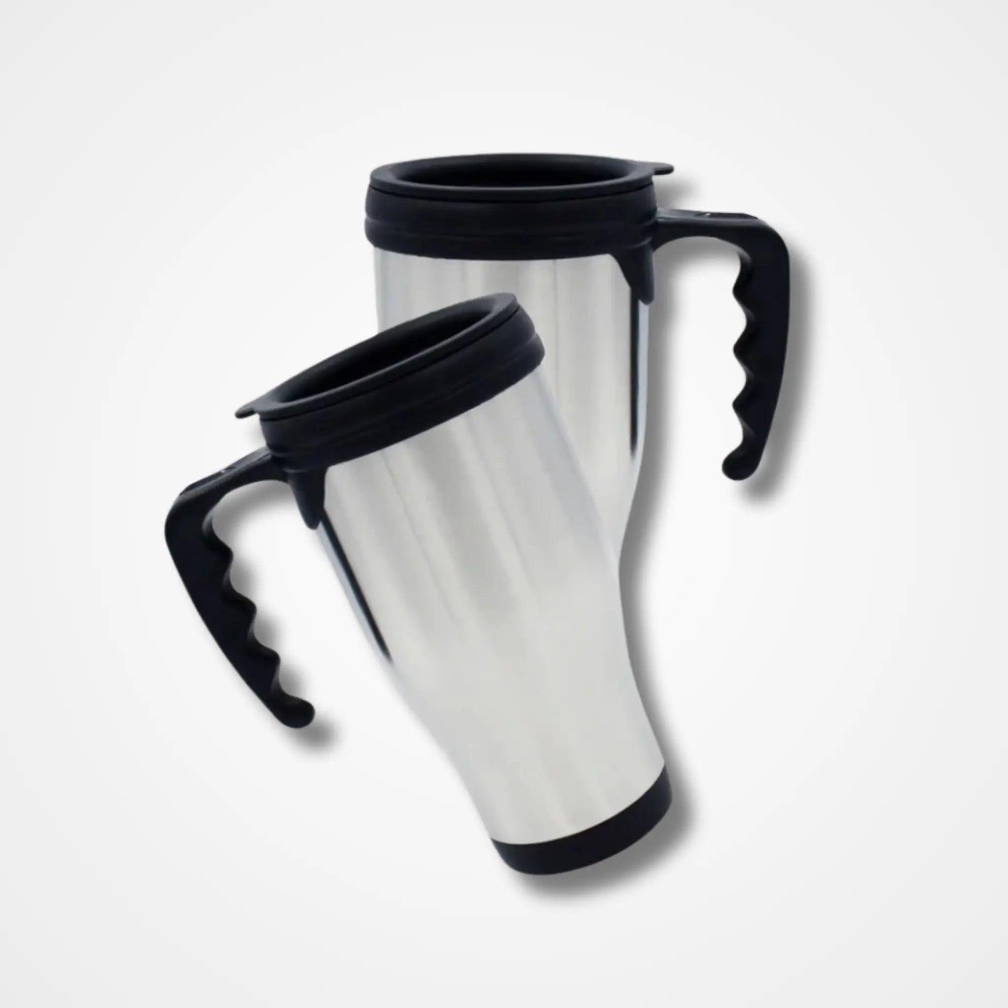 Silver Stainless Steel Tumbler Mug - osbshop.pk
