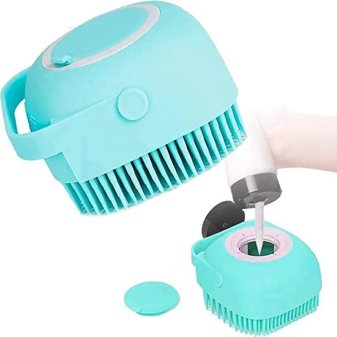 Soft Silicone Shampoo Scalp Shower Hairbrush - osbshop.pk