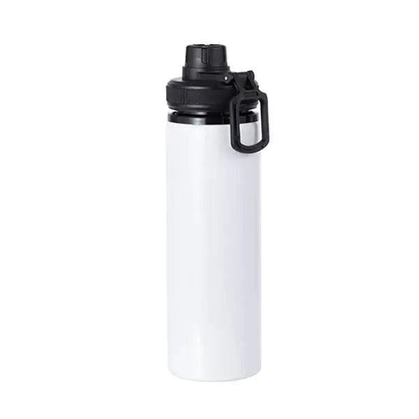 Stainless Steel Bottle Black Plastic Cap - osbshop.pk