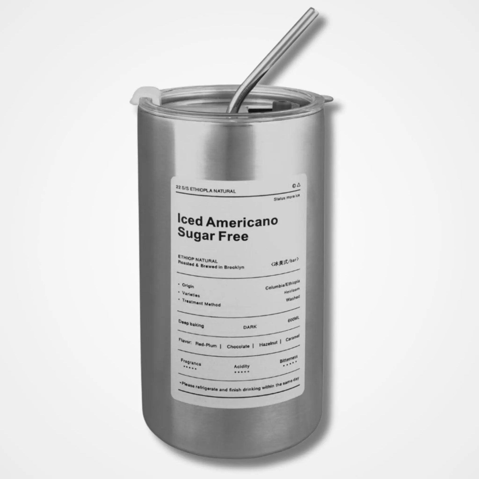 Stainless Steel Iced Americano Coffee Mug - osbshop.pk