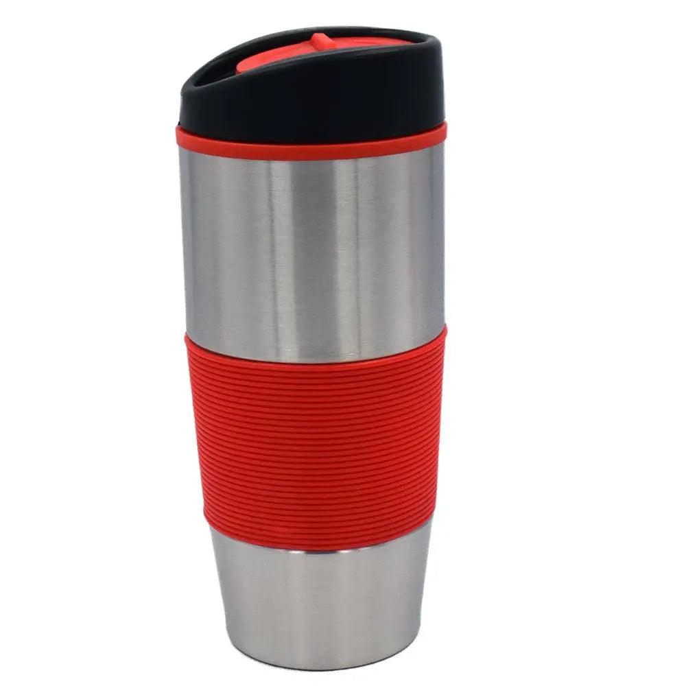Stainless Steel With Rubber Grip Water Bottle - osbshop.pk