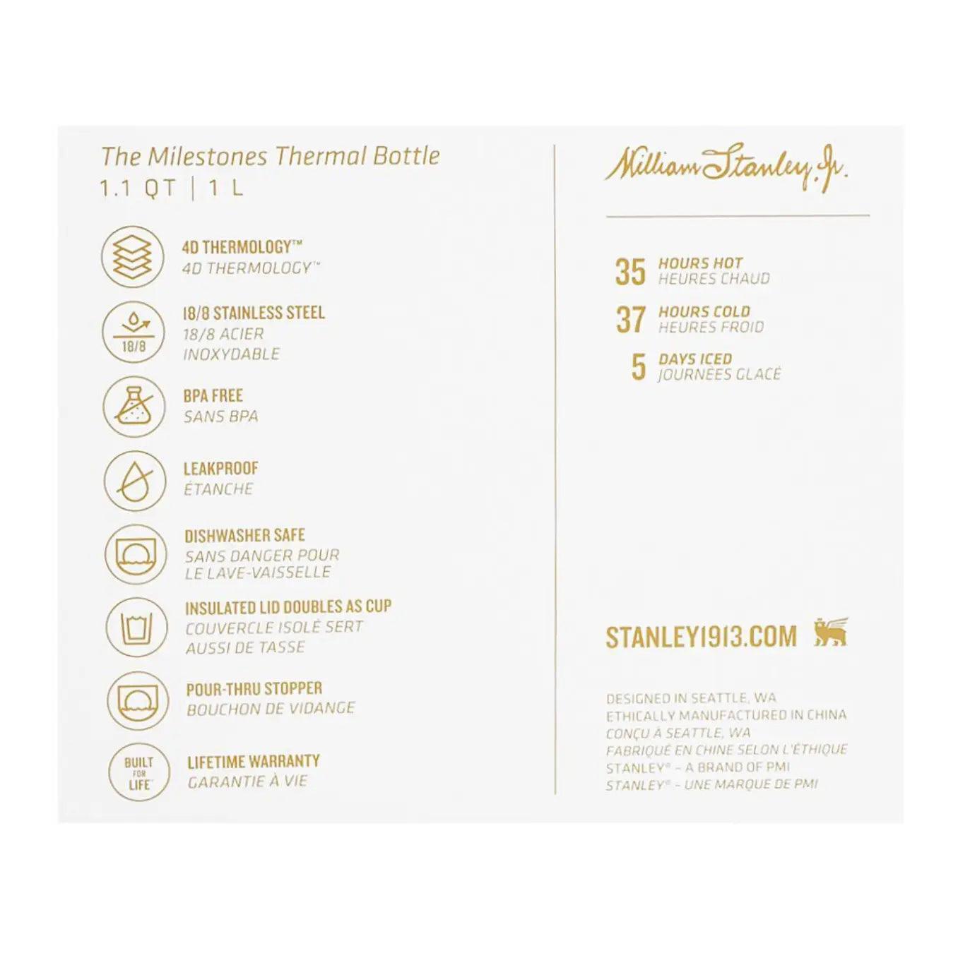Stanley Milestone Thermal Bottle - osbshop.pk