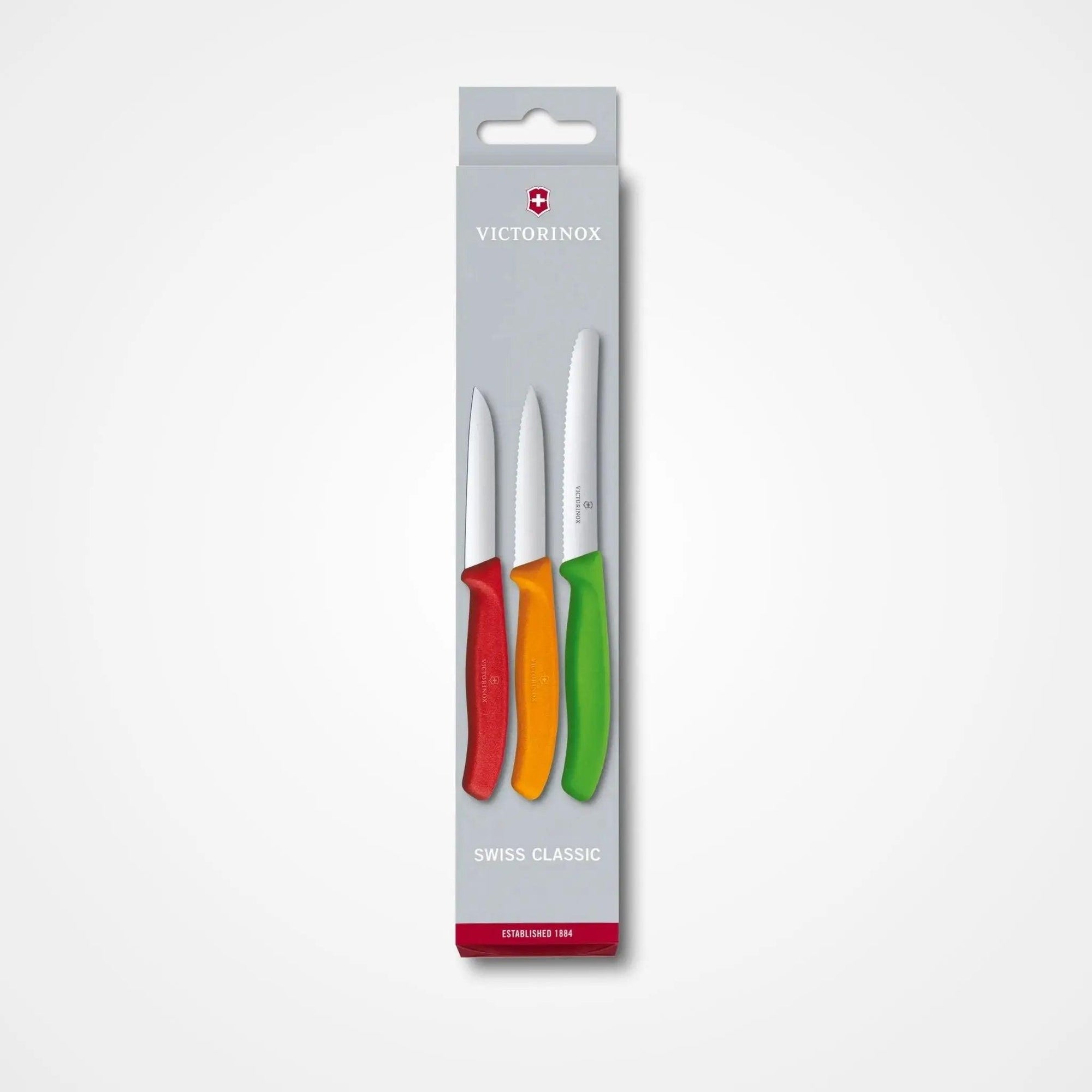Swiss Classic Paring Knife Set 3 Piece - osbshop.pk