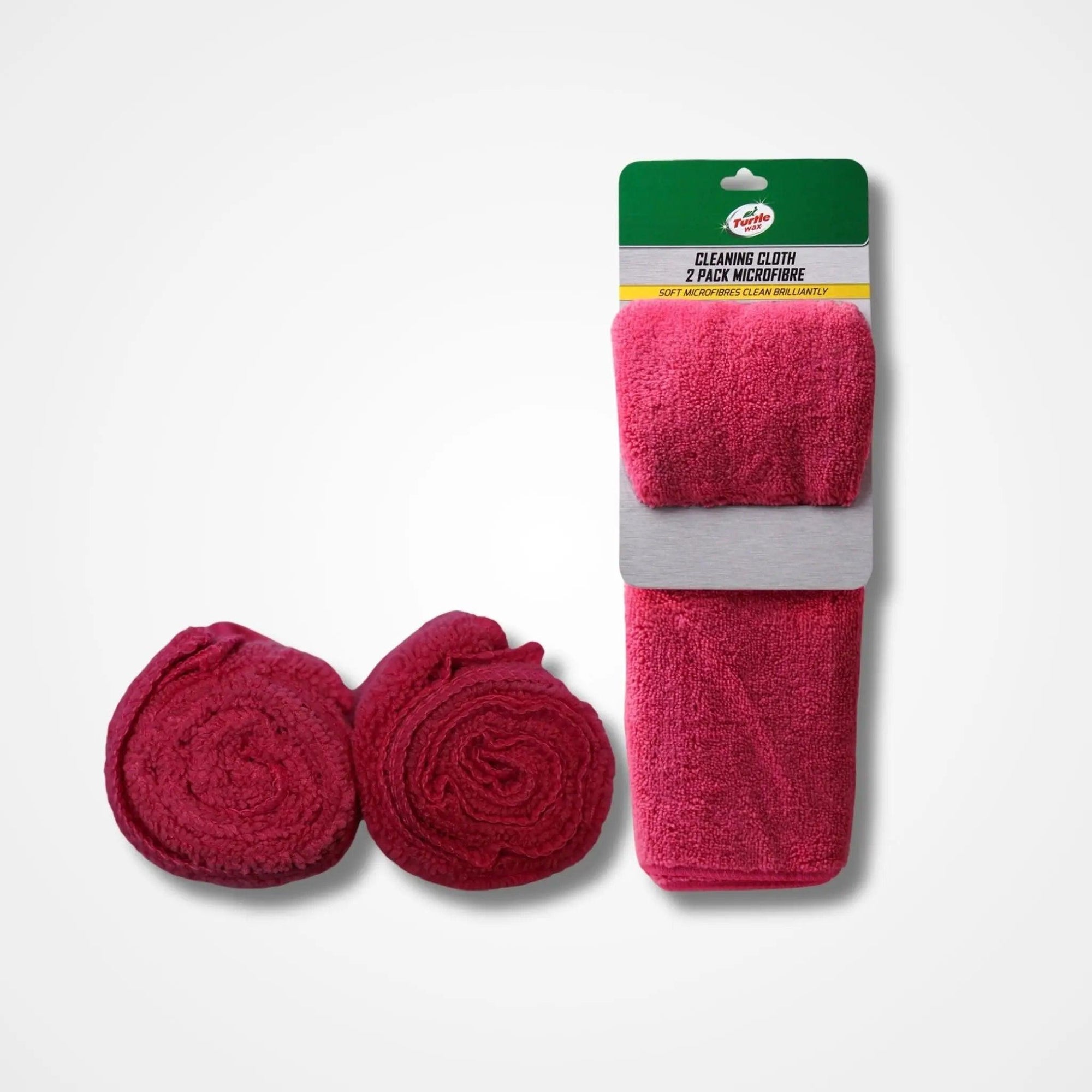 Turtle Wax Cleaning Cloth 2 Pack Microfiber - osbshop.pk