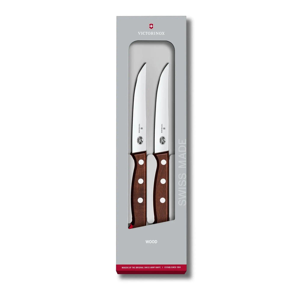 Victorinox Wood Steak Knife Set of 2 - osbshop.pk