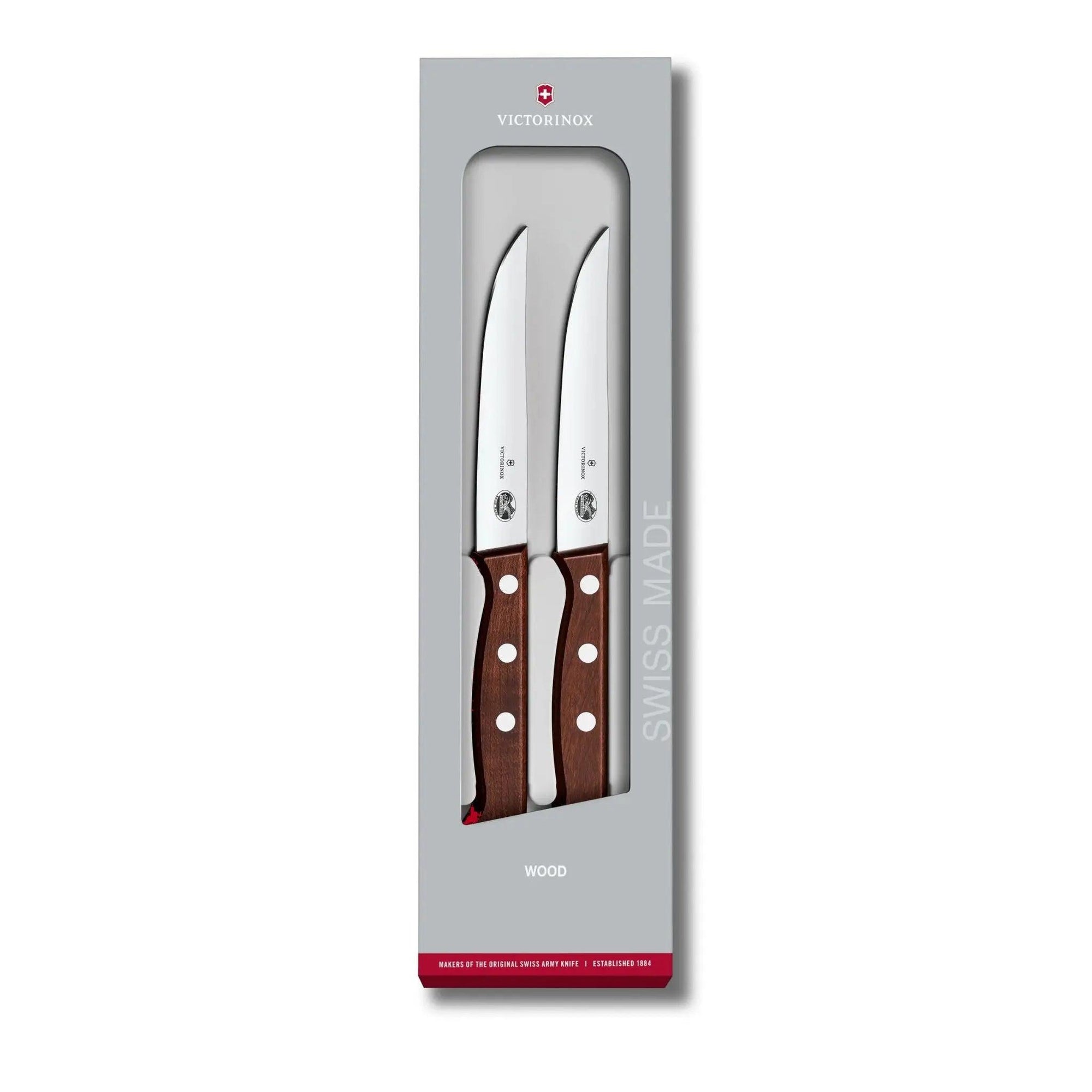 Victorinox Wood Steak Knife Set of 2 - osbshop.pk