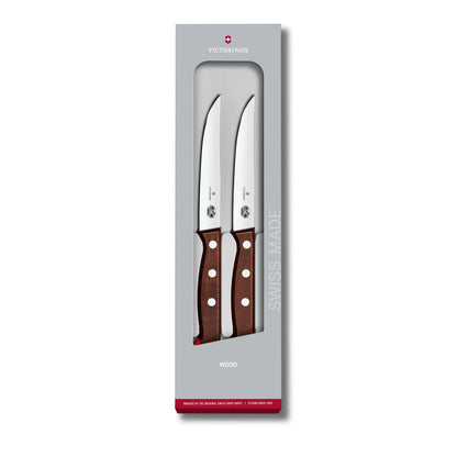 Victorinox Wood Steak Knife Set of 2