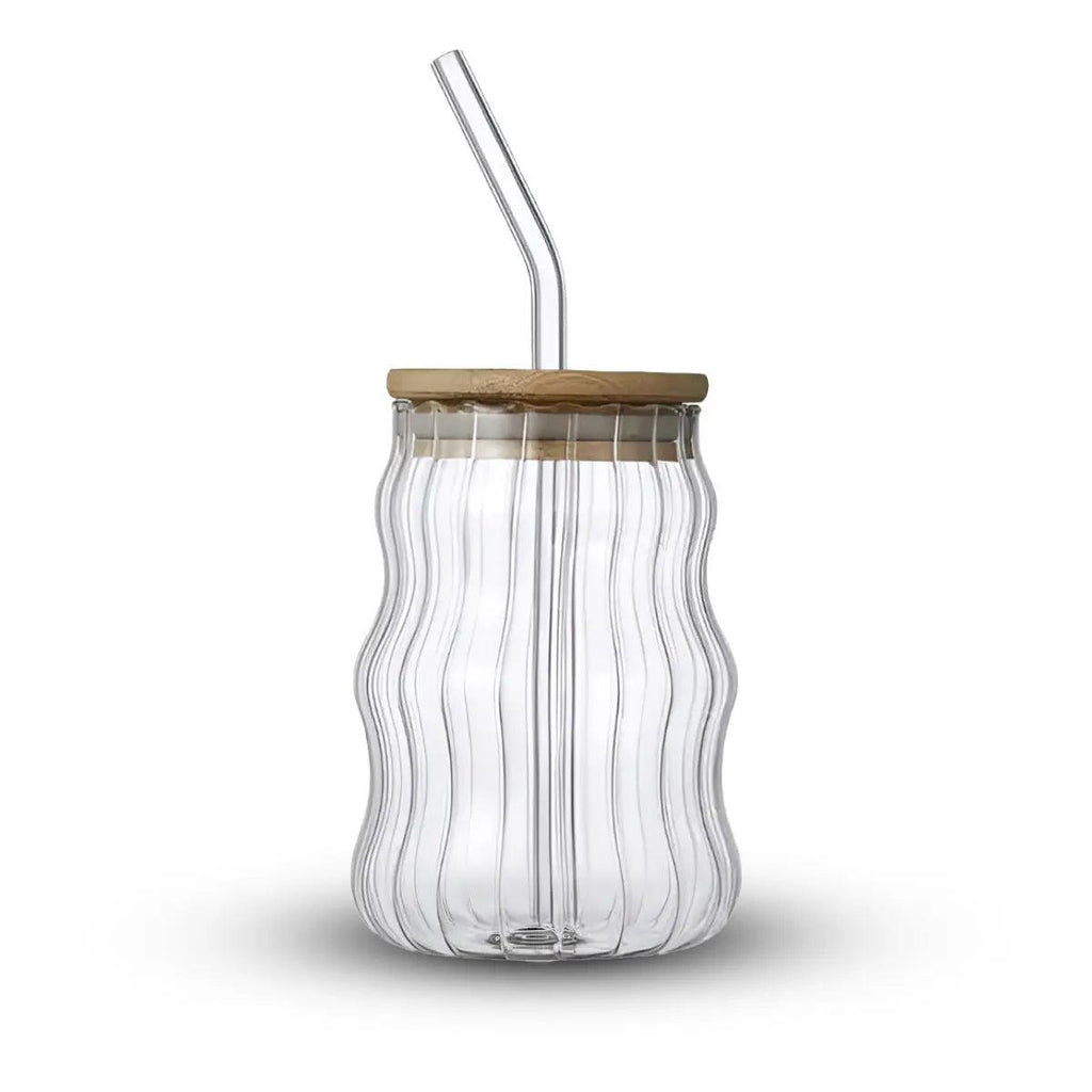 Volcano Glass Mug - osbshop.pk