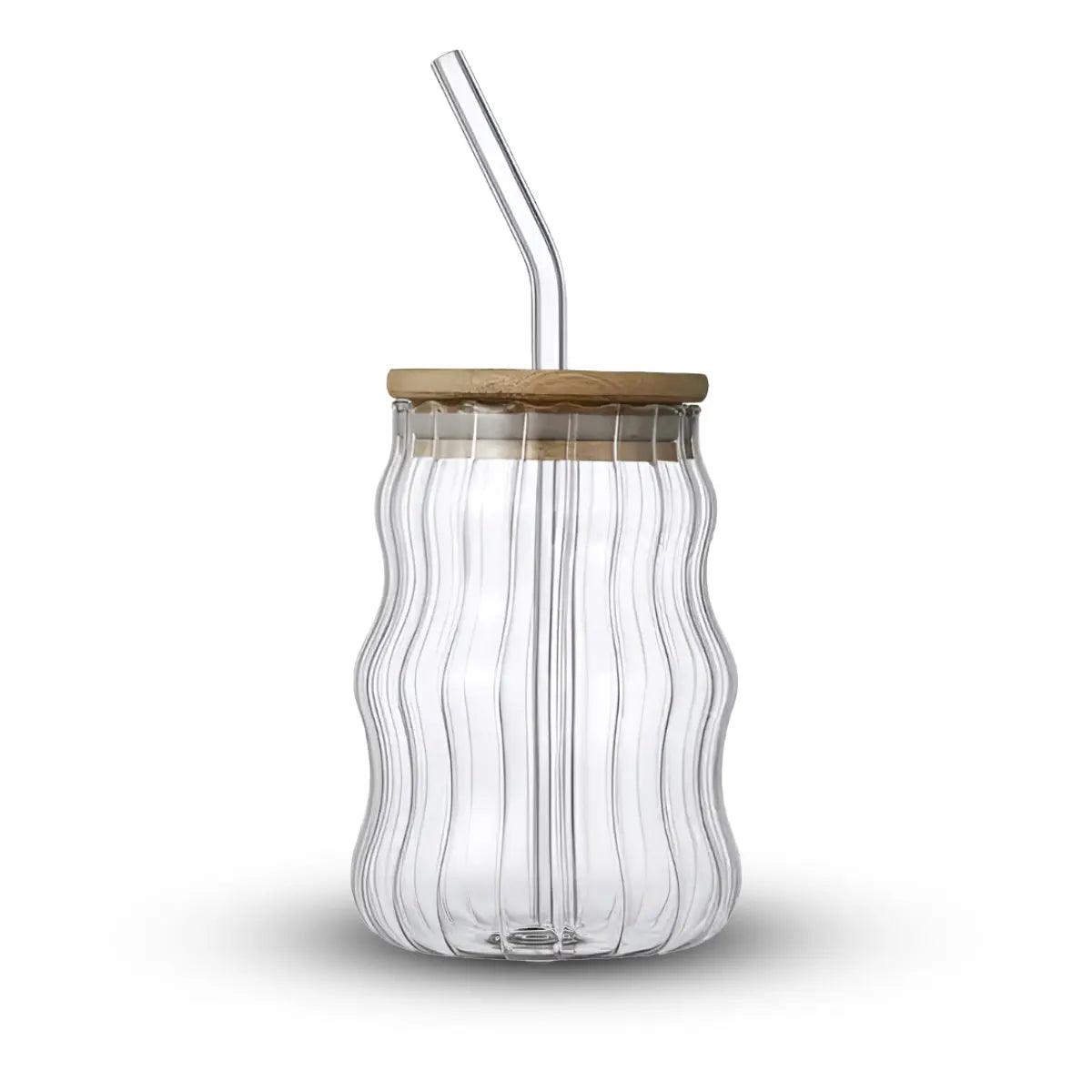 Volcano Glass Mug - osbshop.pk