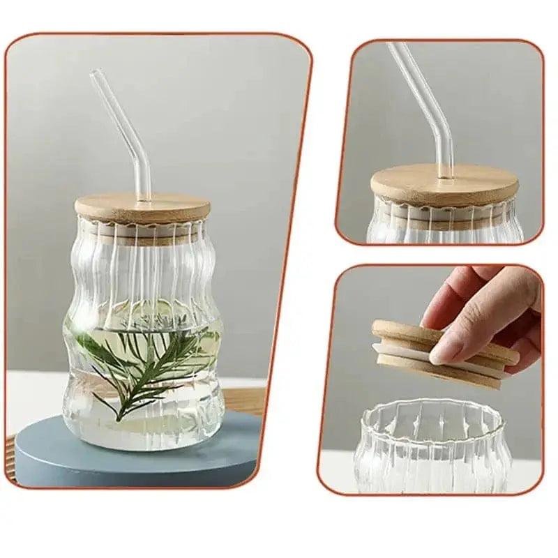 Volcano Glass Mug - osbshop.pk