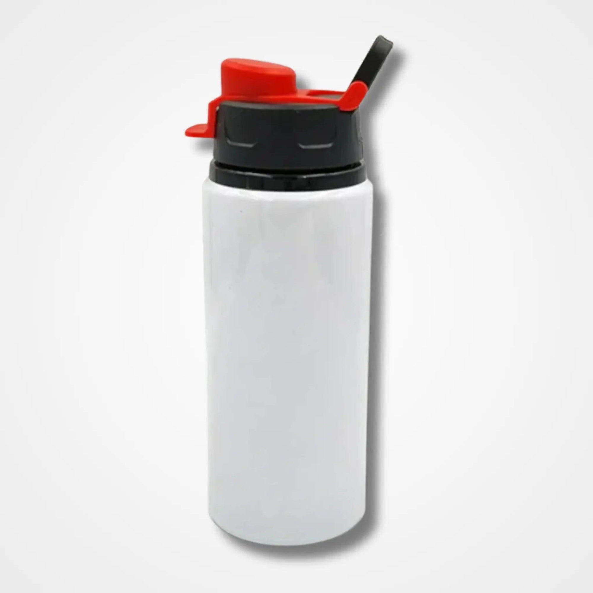 White Aluminium Water Bottle - osbshop.pk