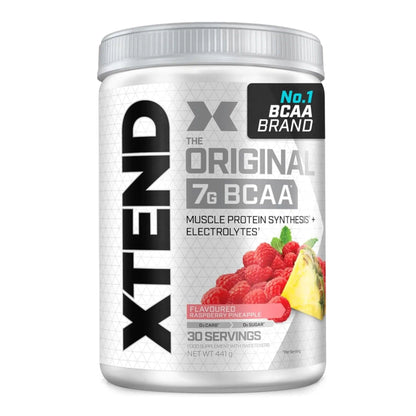 Xtend Original Bcaa Raspberry Pineapple 441g 30 Servings - osbshop.pk