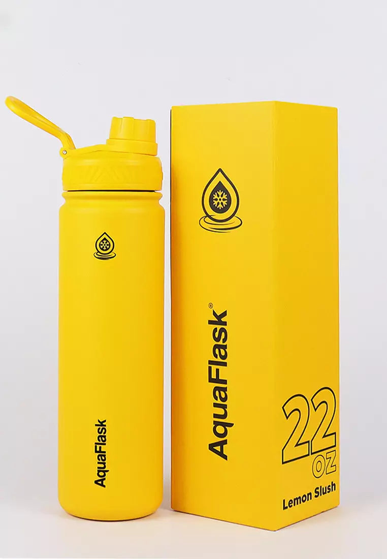 AquaFlask Original Vacuum Bottles (40oz) Lemon Rush osbshop.pk