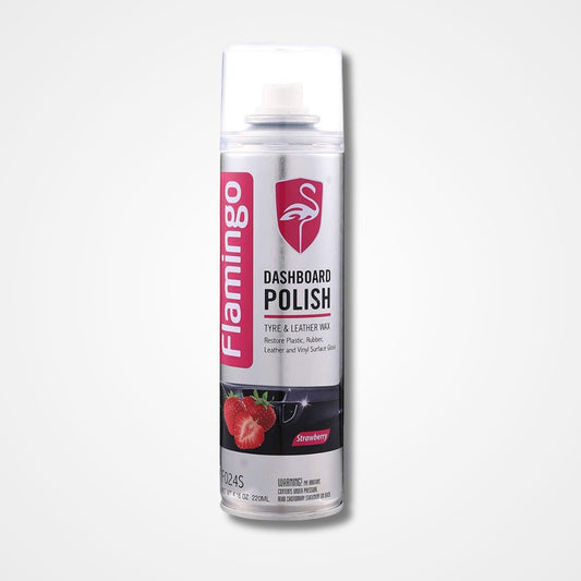 Flamingo Dashboard Polish Tyre & Leather Wax 220ml osbshop.pk