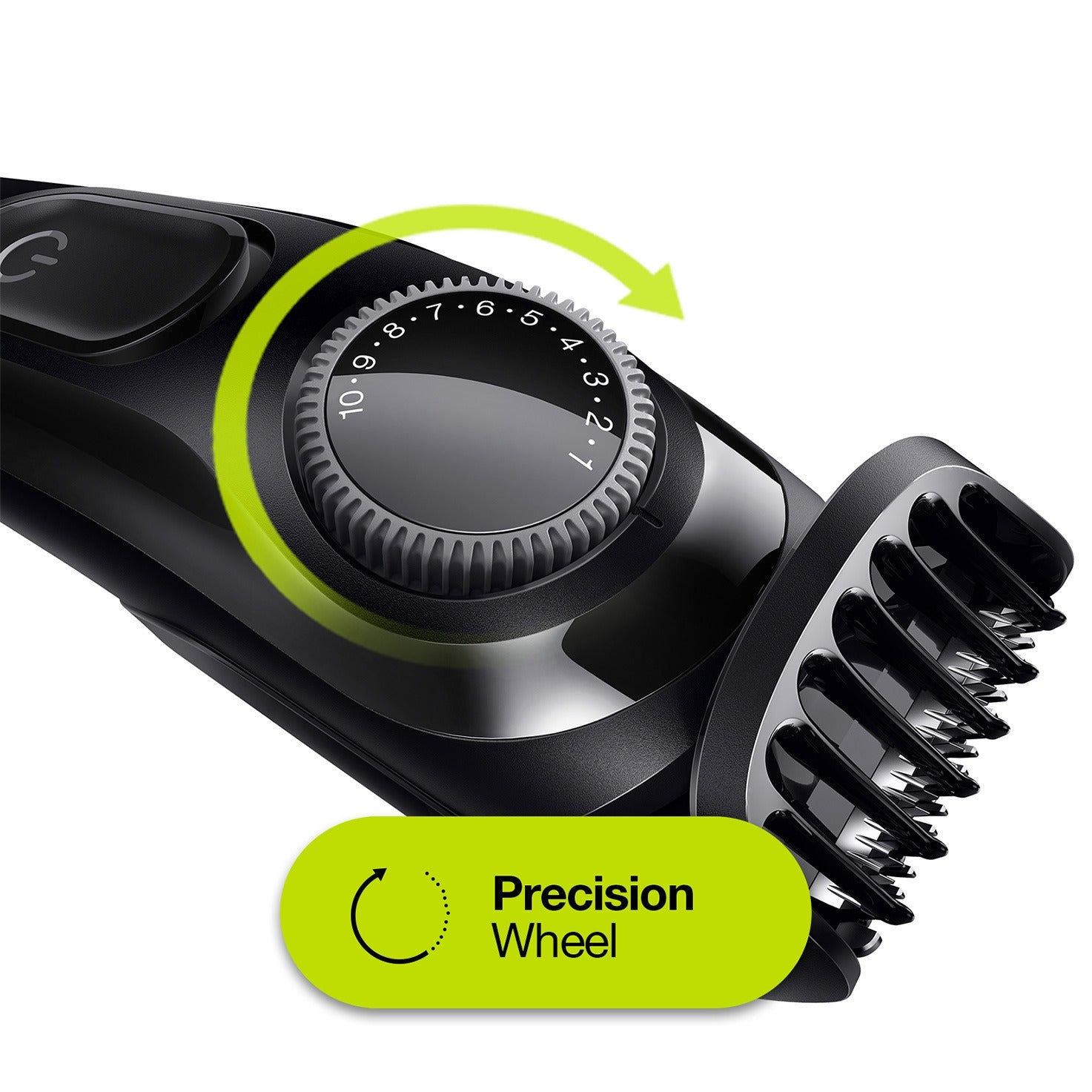 Braun Beard Trimmer 3, Rechargeable, 20 Length Settings, Black, BT-3222 osbshop.pk