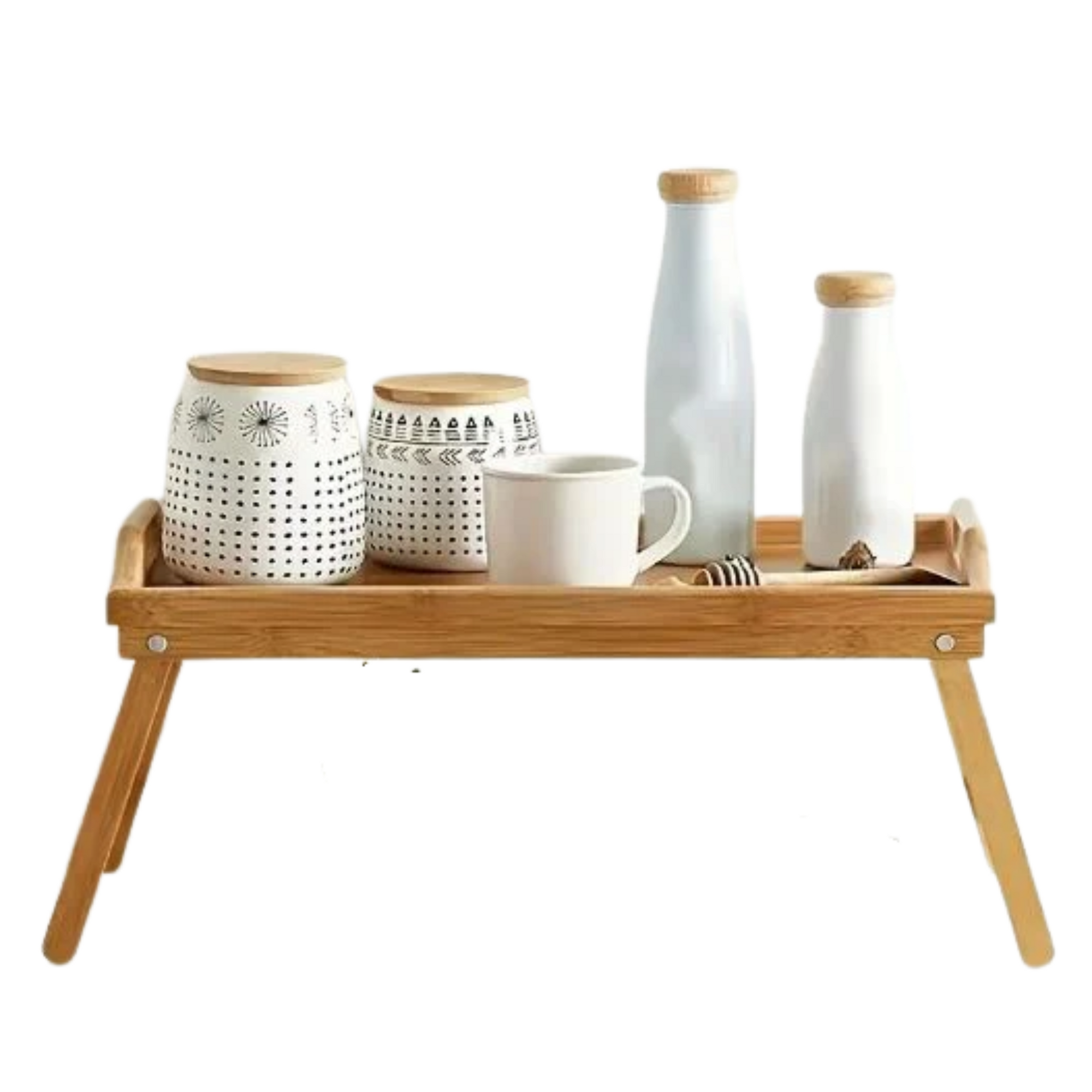 Wooden Bed Tray One Stop Bazar