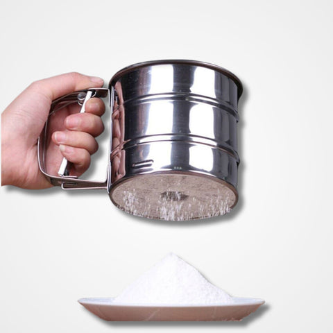 Flour Stainless Steel Strainer Cup osbshop.pk