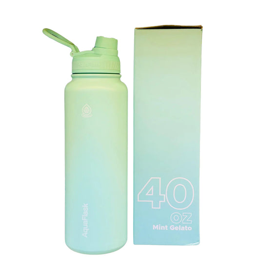 AquaFlask Original Vacuum Bottles (40oz) Mint Gelato