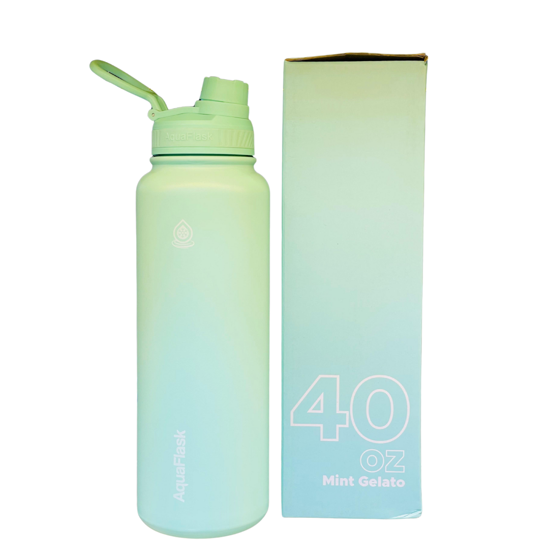 AquaFlask Original Vacuum Bottles (40oz) Mint Gelato osbshop.pk