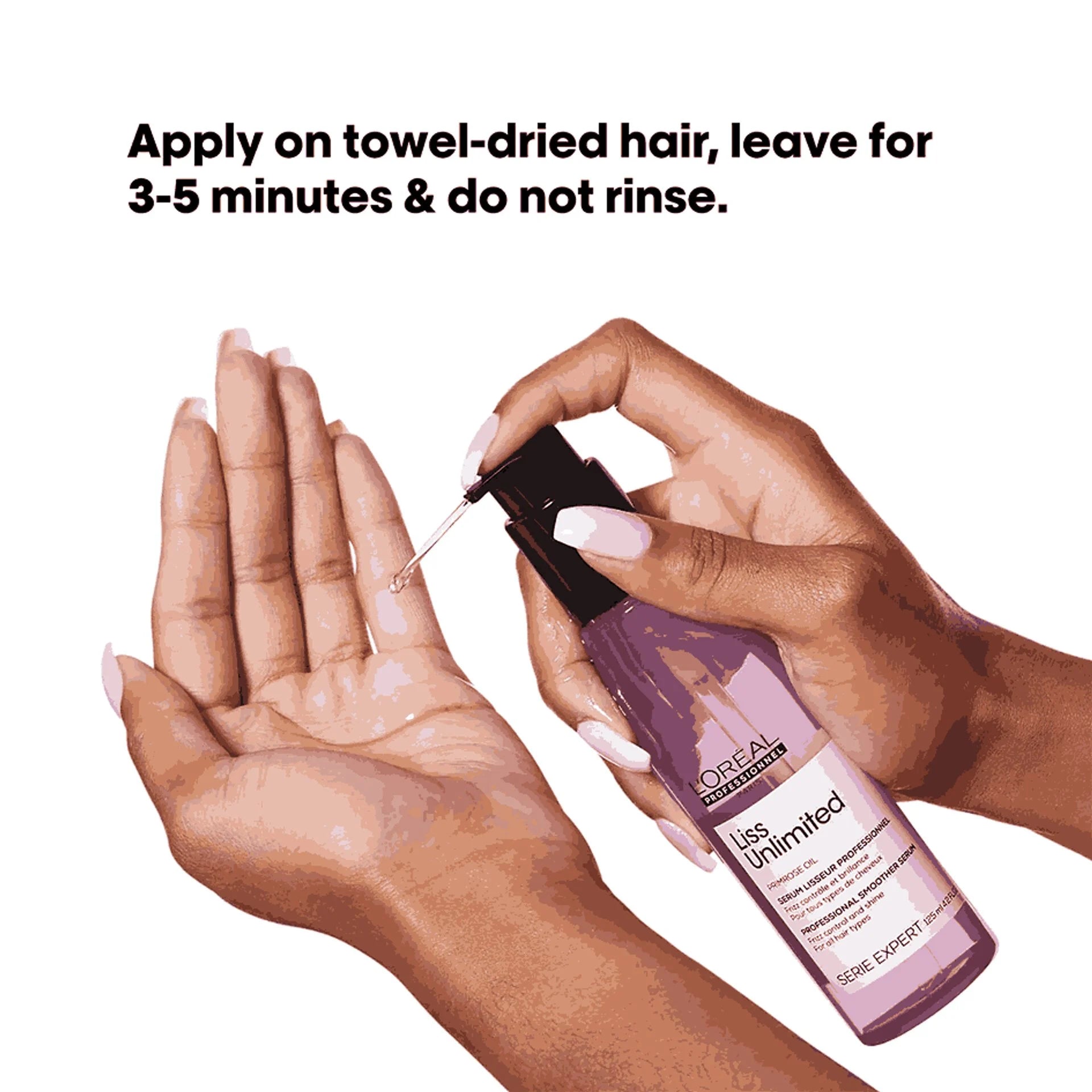 L'Oreal Liss Unlimited Shine Perfecting Blow-dry Oil osbshop.pk