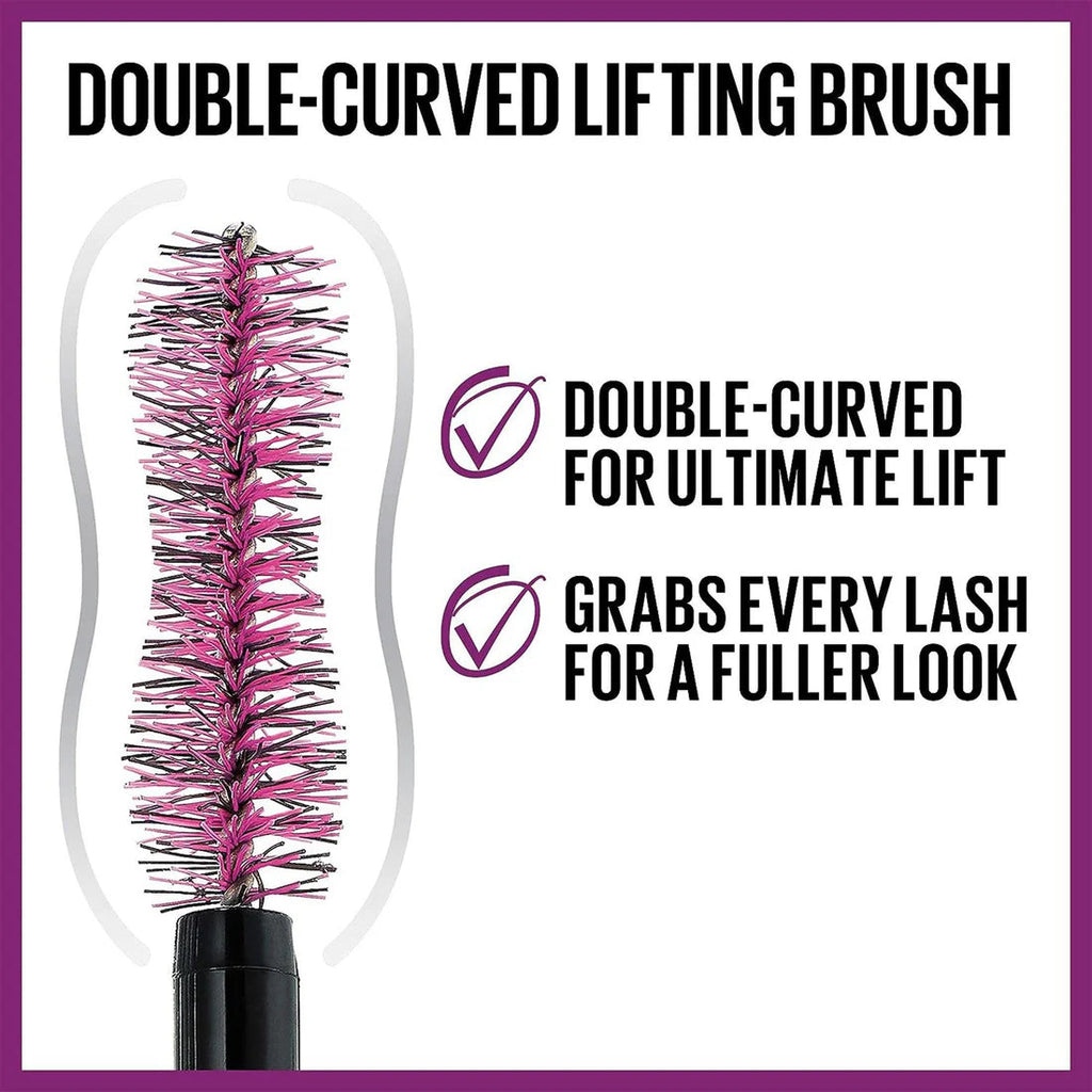 Maybelline The Falsies Lash Lift Waterproof Mascara Very Black 8.6m osbshop.pk