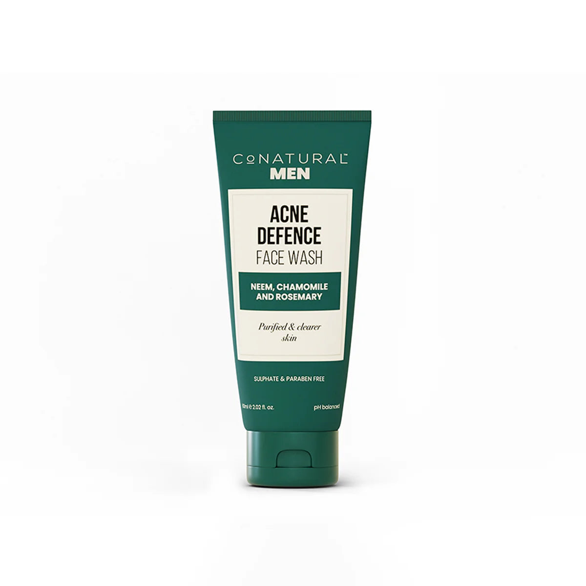 CoNatural Acne Defence Face Wash With Neem, 60ml Pack of 2