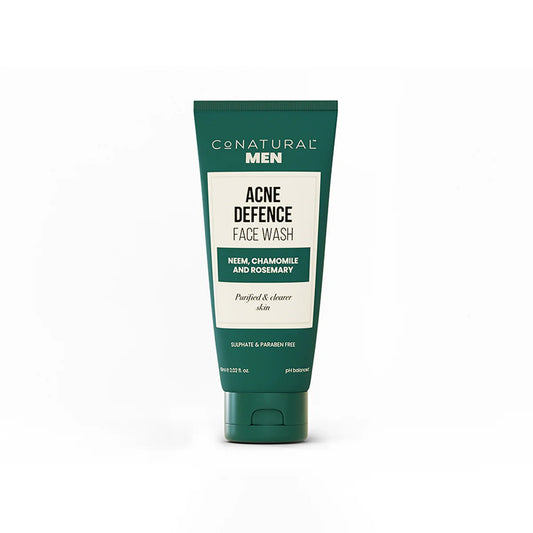 CoNatural Acne Defence Face Wash With Neem, 60ml Pack of 2